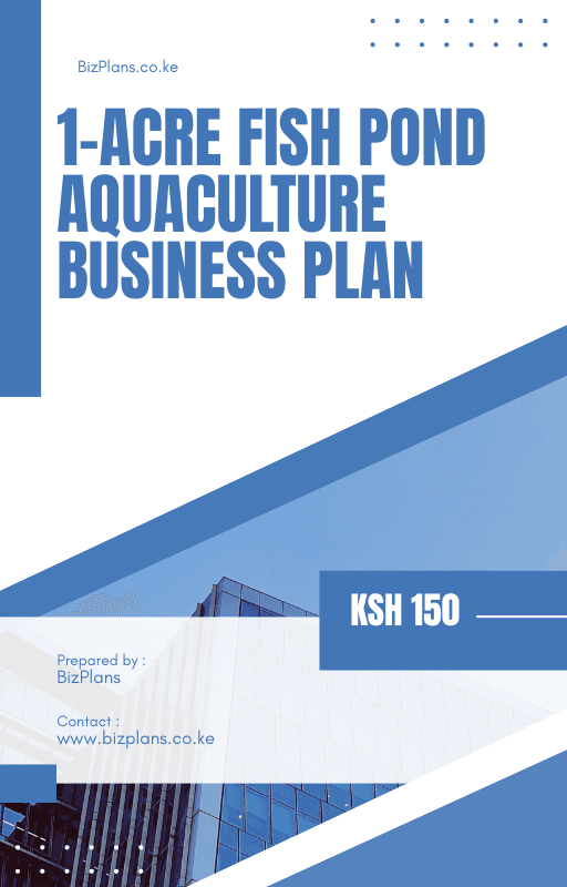 1-Acre Fish Pond Aquaculture Business Plan