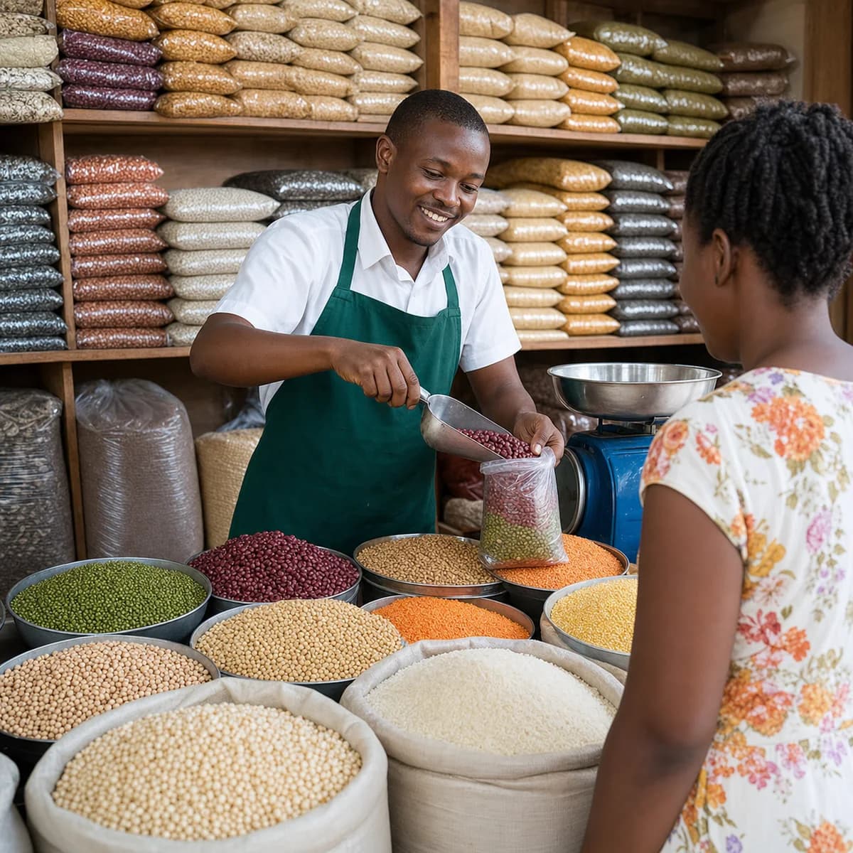 Cereals and Dry Foods Shop Business Plan for Kenya